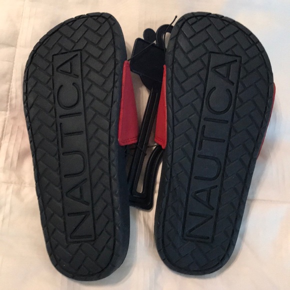 NWT Nautica Cecil Youth Slip-on Sandals, Sz 1 - Picture 5 of 6
